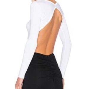 Kendall & Kylie Crop Backless Knit Top
